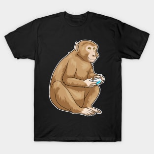 Monkey Gamer Controller T-Shirt